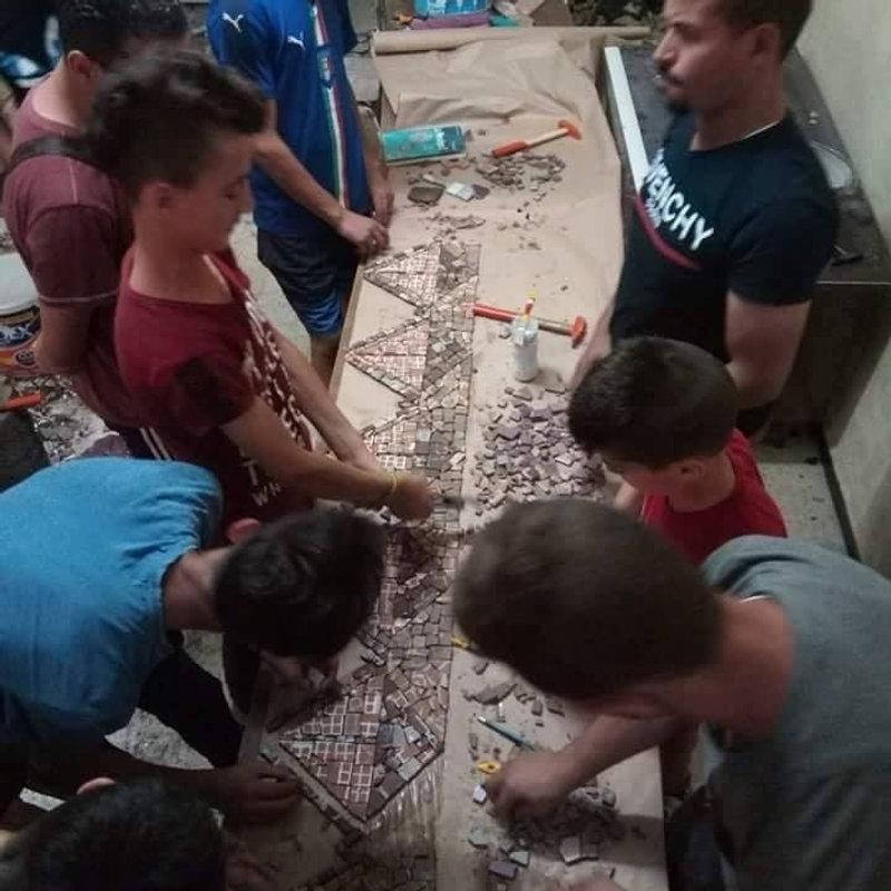 1re édition — atelier mosaïque