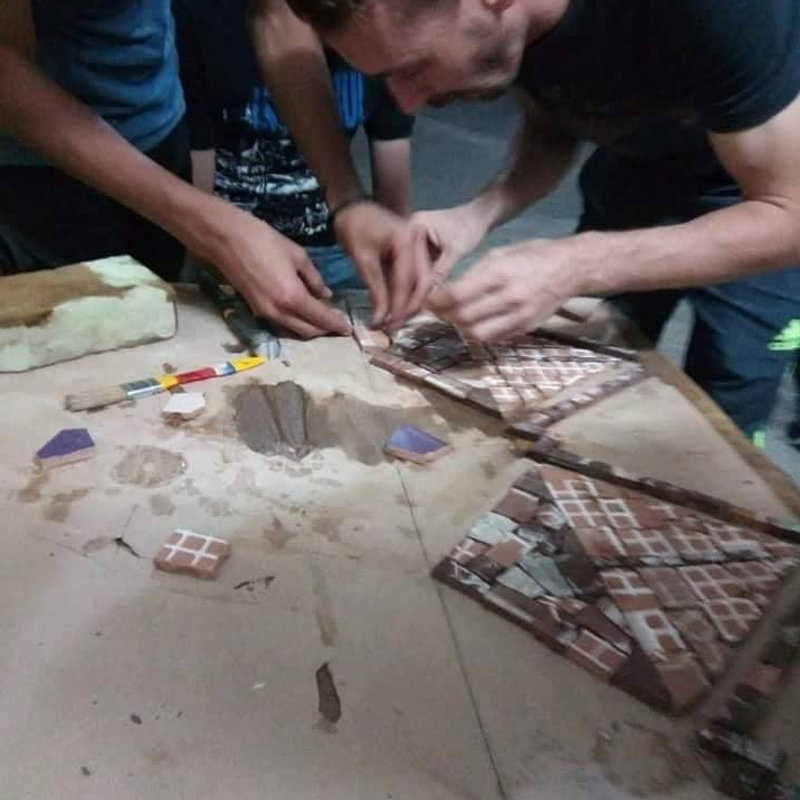 1re édition — atelier mosaïque