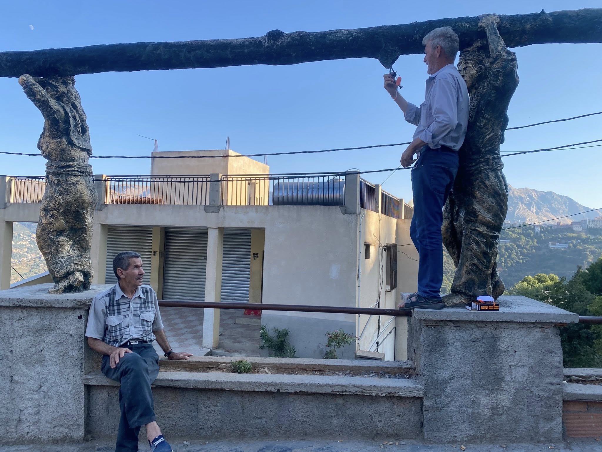 Vue panoramique du village Aït El Mansour